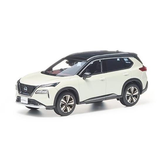 【3個セット】 NISSAN X-TRAIL 1/43 ミニカー　エクストレイル 日産特注 1/43 日産 エクストレイル 2023 ホワイト X-Trail : 寝具