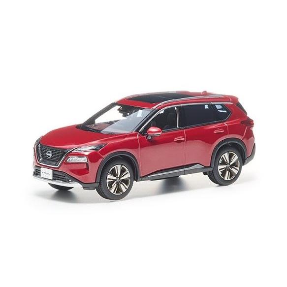 【新品純正】日産 エクストレイル 1/43 　ミニカー　レッド 日産特注 1/43 日産 エクストレイル 2023 レッド Nissan X-TRAIL