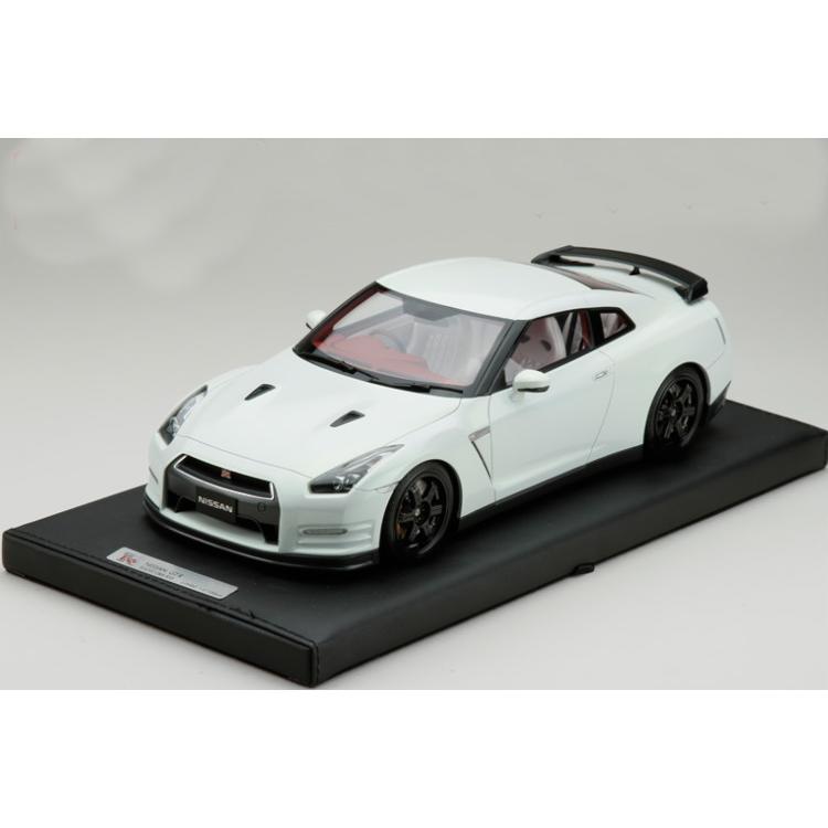 MARK■1/18 ニッサン GT-R(R35) エゴイスト 2013年式 MARK 1/18 日産 R35 GT-R エゴイスト ホワイト 2013 100台限定