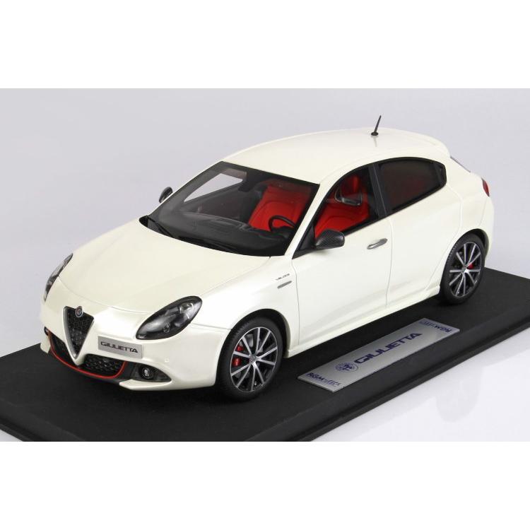 BBR 1/18 アルファロメオ ジュリエッタ ヴェローチェ 2018 ホワイト