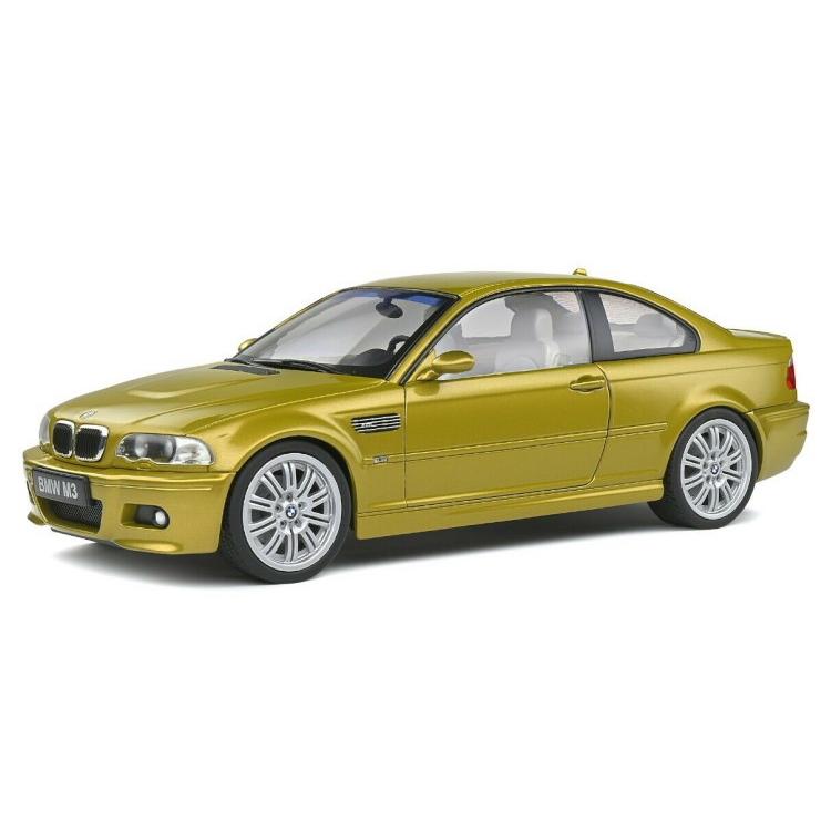 ソリド 1/18 BMW M3 E46 2000フェニックスイエロー