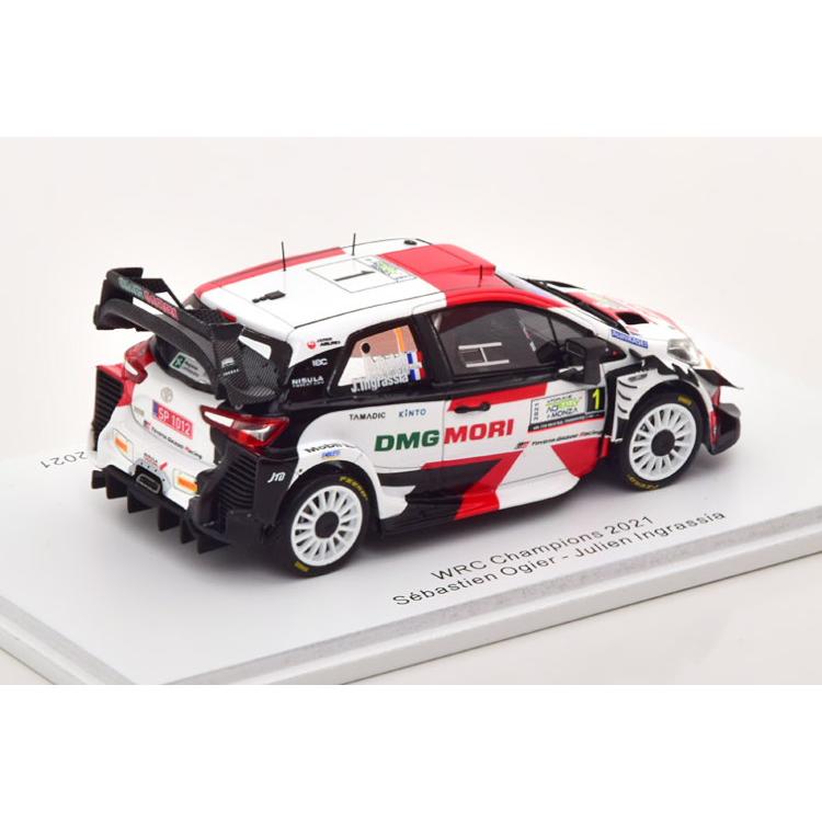 スパーク 1/43 トヨタ ヤリス WRC 優勝 ラリー モンツァ 2021 オジェ