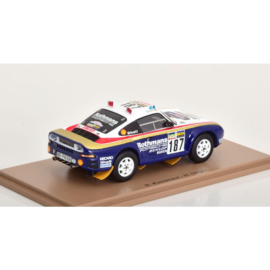 スパーク 1/43 ポルシェ 959 #187 パリダカールラリー 1989 スパーク 1/43 ポルシェ 959 #187 パリダカールラリー 1989