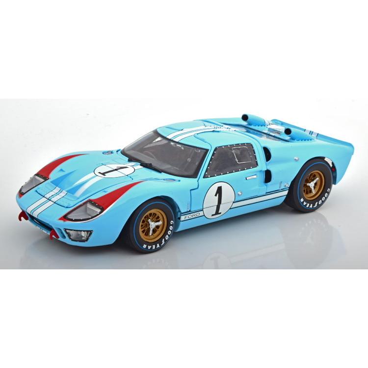 LE MANS 1966 SHELBY411 FORD GT 40 MK II SHELBY COLLECTIBLES 1/18 