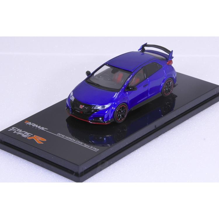 TARMAC Works 1/64 ホンダ シビック タイプR FK2 2016 ブルー : 寝具