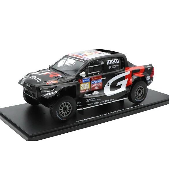 イクソ 1/18 トヨタ GR DKR ハイラックス Evo #209 7th 2024 Ixo