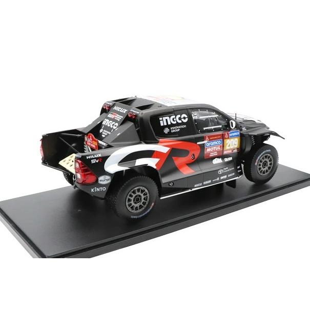 イクソ 1/18 トヨタ GR DKR ハイラックス Evo #209 7th 2024 Ixo