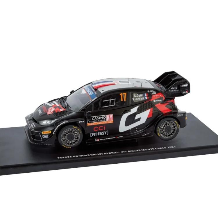 イクソ 1/18 トヨタ GR ヤリス Rally1 ハイブリッド #17 2位 イクソ 1/18 トヨタ GR ヤリス Rally1 ハイブリッド #17 2位