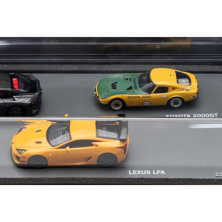 スパーク 1/43 トヨタ特注 2000GT レクサス LFA GR GT 3台セット Minichamps 1:43 TOYOTA Lexus オートサロン2026の画像