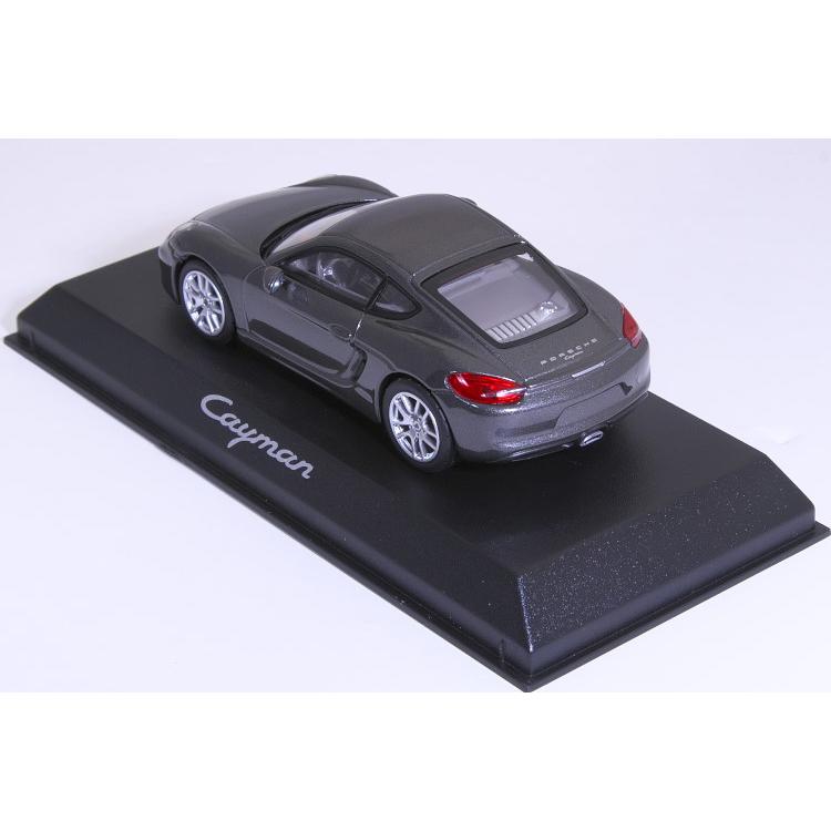 ノレブ 1/43 ポルシェ ケイマン 981 グレー : 寝具・インテリアの
