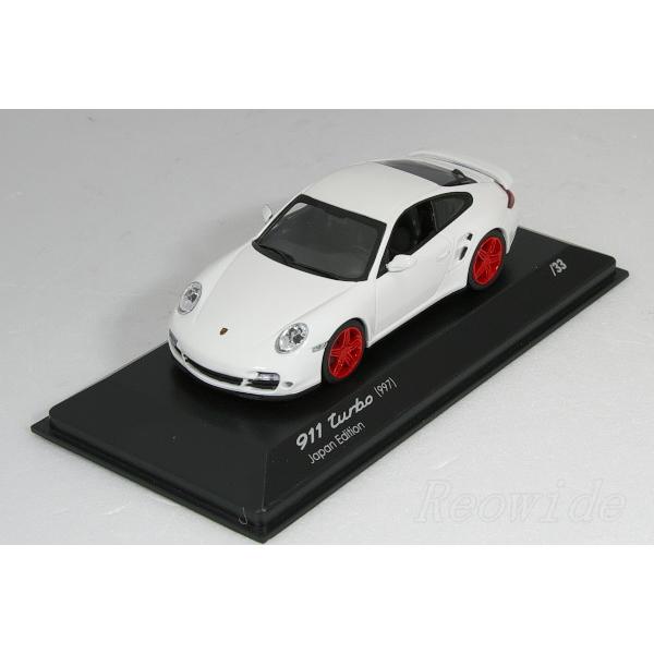 ミニチャンプス 1/43 ポルシェ 911 ターボ (997) 日本仕様 33台限定