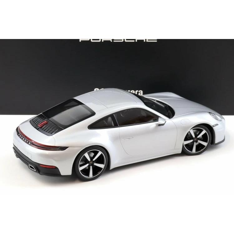 ミニチャンプス 1/18 ポルシェ 911 992.2 カレラ クーペ 2024 シルバー