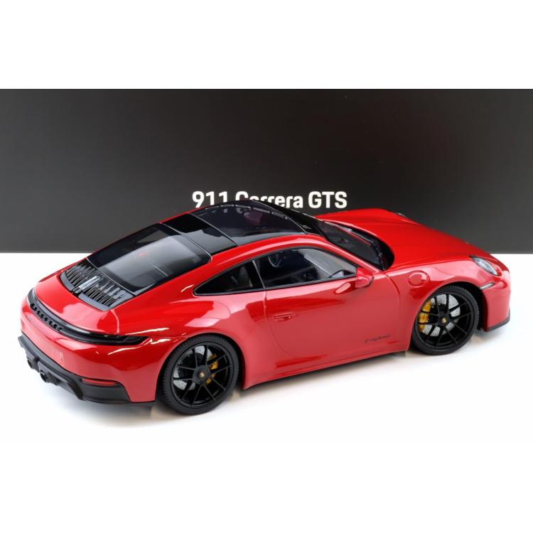 ミニチャンプス 1/18 ポルシェ 911 992.2 カレラ GTS 2024 カーマイン