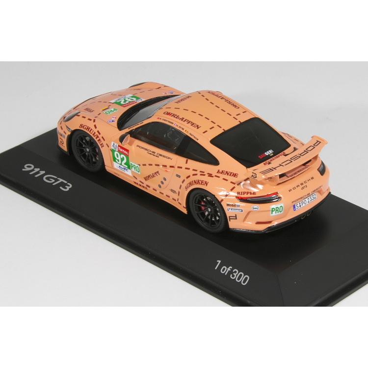 【保障できる】 スパーク 特注 1/43 ポルシェ 911 (991) GT3 #92 2018