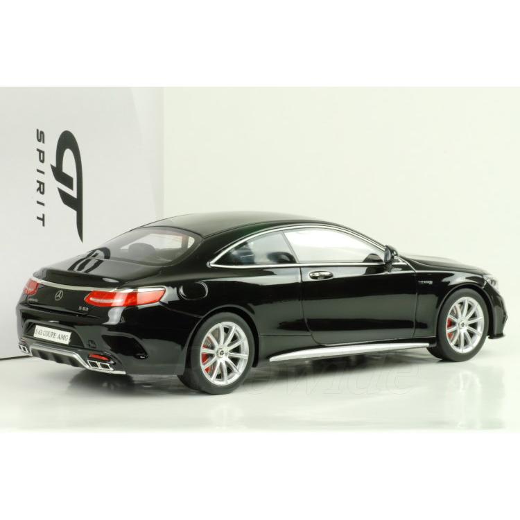 GT スピリット 1/18 メルセデス・ベンツ S 63 AMG クーペ ブラック