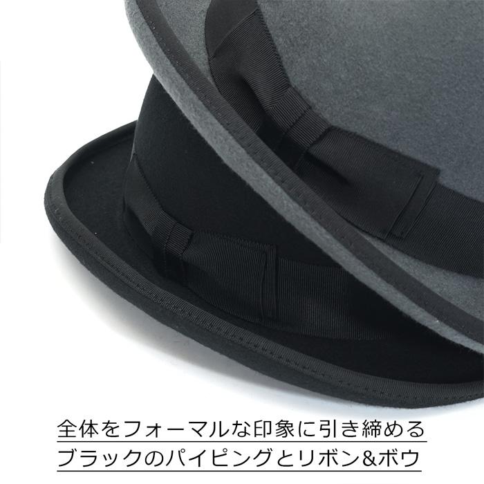 EDHAT エドハット 中折れハット フォーマル ホンブルグハット EDHAT エドハット 中折れハット フォーマル ホンブルグハット