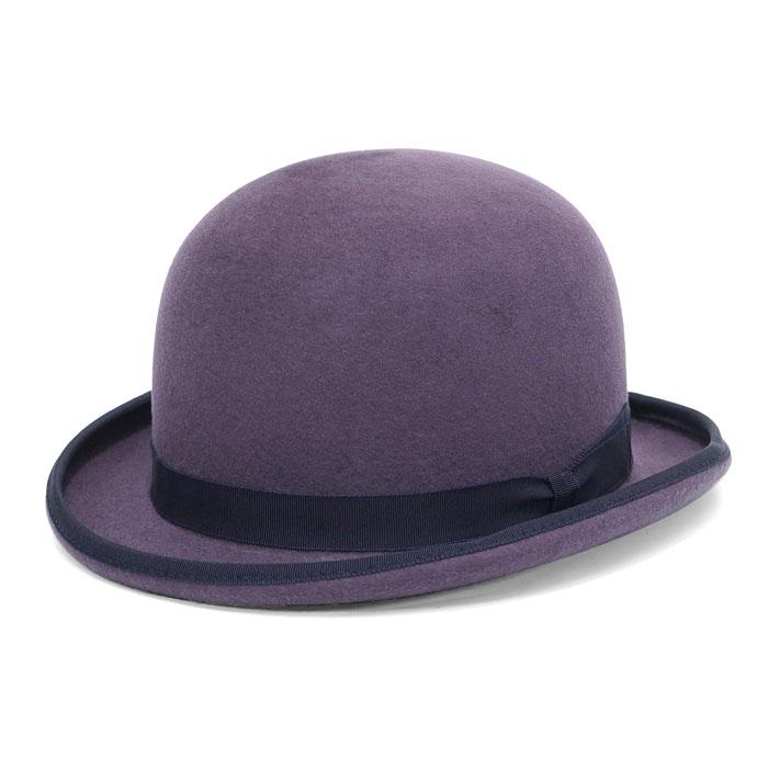 Edhat エドハット カラフル ダービーハット 山高帽 ボーラーハット 秋冬 ウール フェルト パープル エメラルド ピンク サイズ調節 日本製 Ea039 c 帽子販売店repression 通販 Yahoo ショッピング