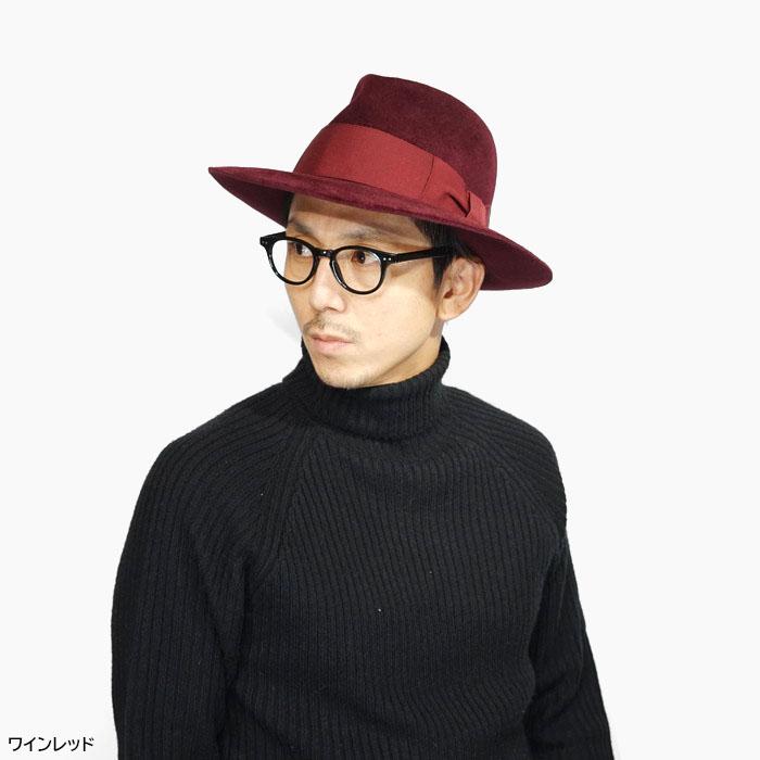 EDHAT エドハット ラビットファー フェルト つば広ハット EDHAT エドハット ラビットファー フェルト つば広ハット
