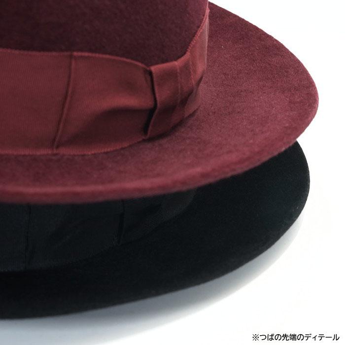 EDHAT エドハット ラビットファー フェルト つば広ハット EDHAT エドハット ラビットファー フェルト つば広ハット