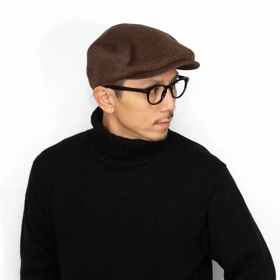 EDHAT エドハット カシミヤ ハンチング 帽子 ブラック ブラウン 日本製 M L 高級 ハンチングキャップ 日本製 サイズ調節 鳥打帽 送料無料 M-02263161 |  | 04
