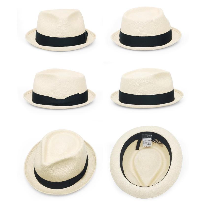 パナマハット メンズ ストローハット 大きいサイズ 夏 Edhat エドハット ショートブリム 短つば パナマ帽 日本製 Xxlサイズ Es014 帽子販売店repression 通販 Yahoo ショッピング