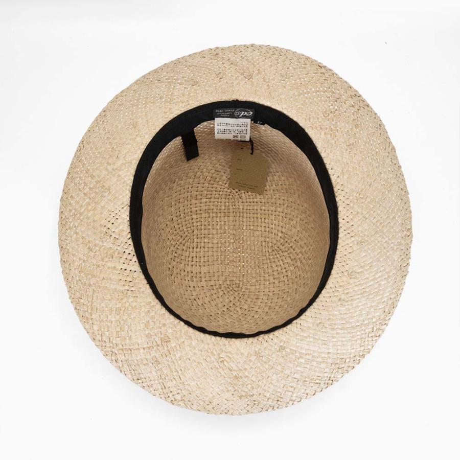 ボーラーハット ストローハット 春夏 メンズ レディース 【EDHAT ボーラーハット ストローハット 春夏 メンズ レディース 【EDHAT