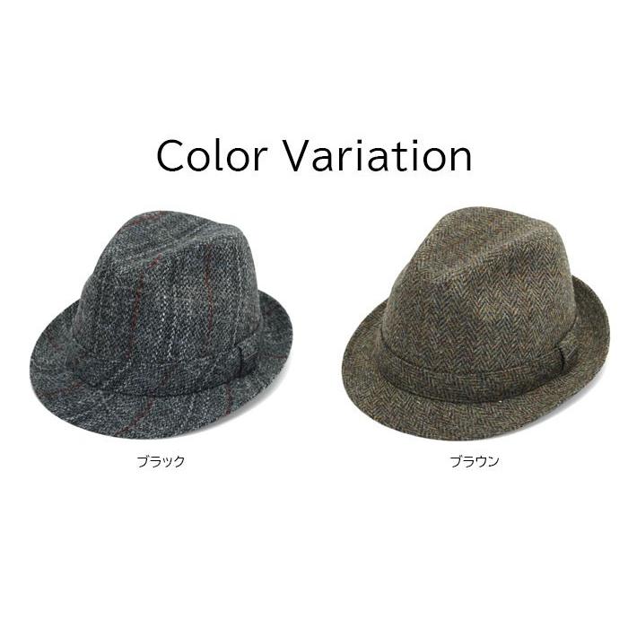FRAMAR フラマー チロリアンハット つば 短い 中折れハット ハリス