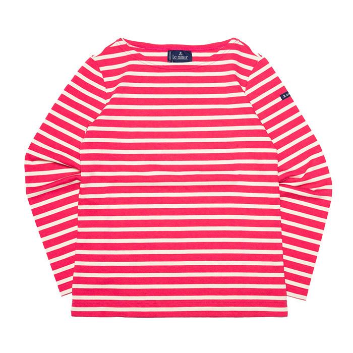 Le Minor minor ルミノア□バスクシャツ レディース 無地
