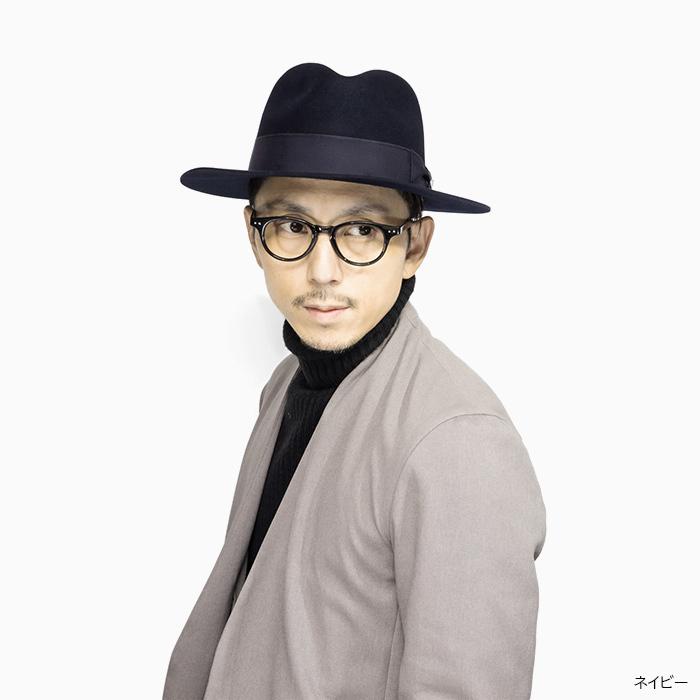MAYSER マイサー つば広ハット ラビットファー フェルト ドイツ製