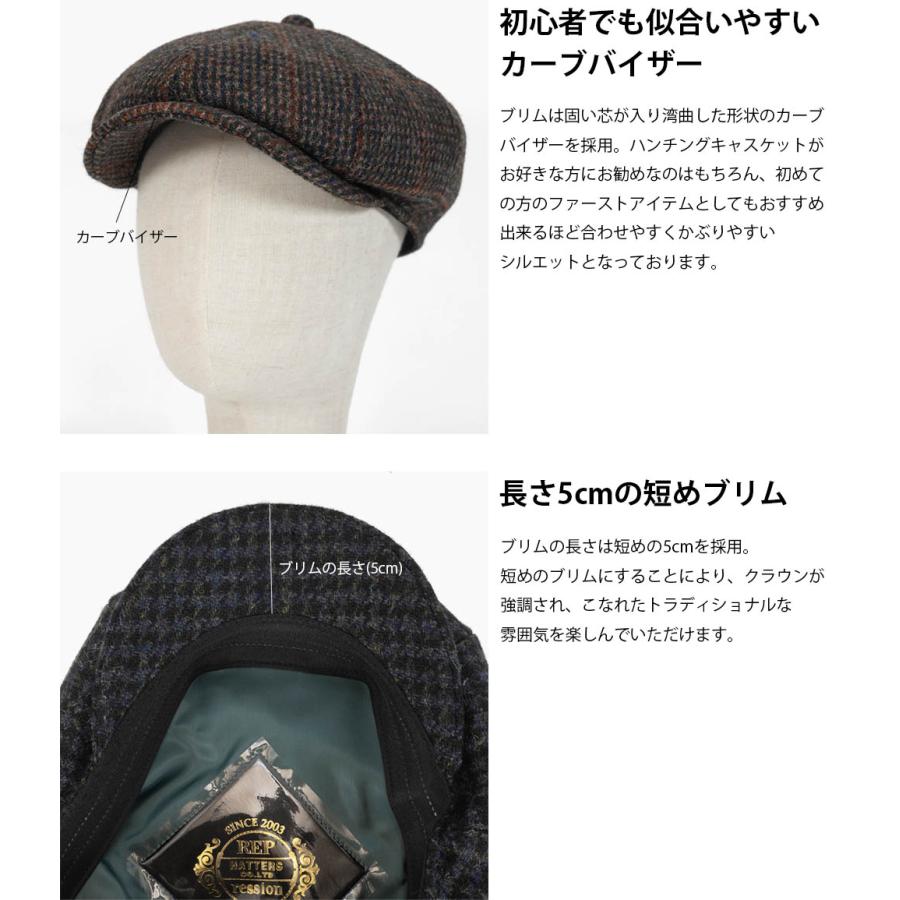 REPressionHatters リプレッションハッターズ ハンチング キャスケット
