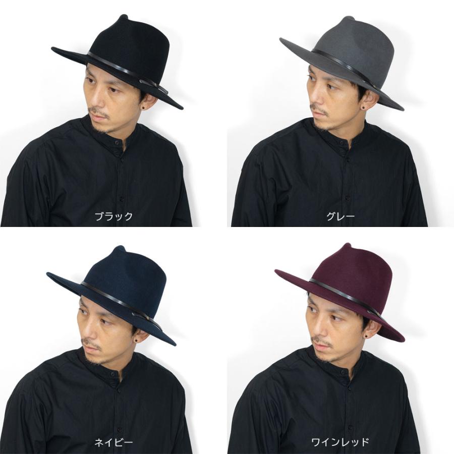 REPression Hatters(リプレッションハッターズ) フェルトハット 帽子の通販【REPressionHatters リプレッションハッターズ