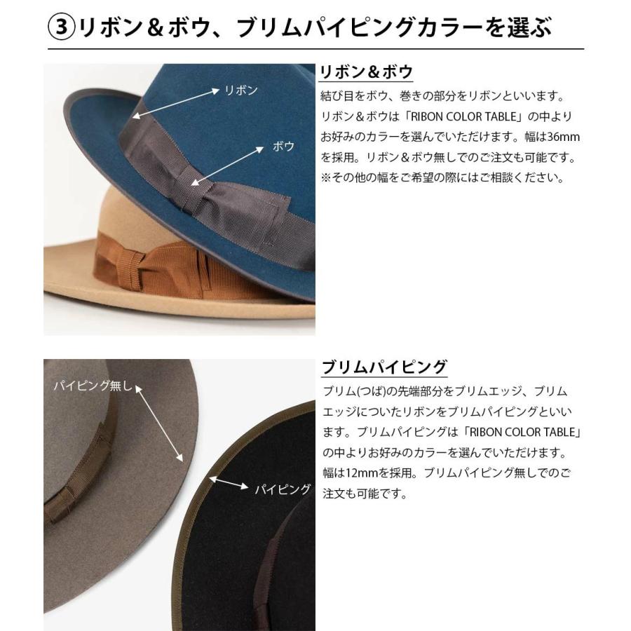 REPression Hatters(リプレッションハッターズ) フェルトハット 帽子の通販【REPression Hatters リプレッションハッターズ