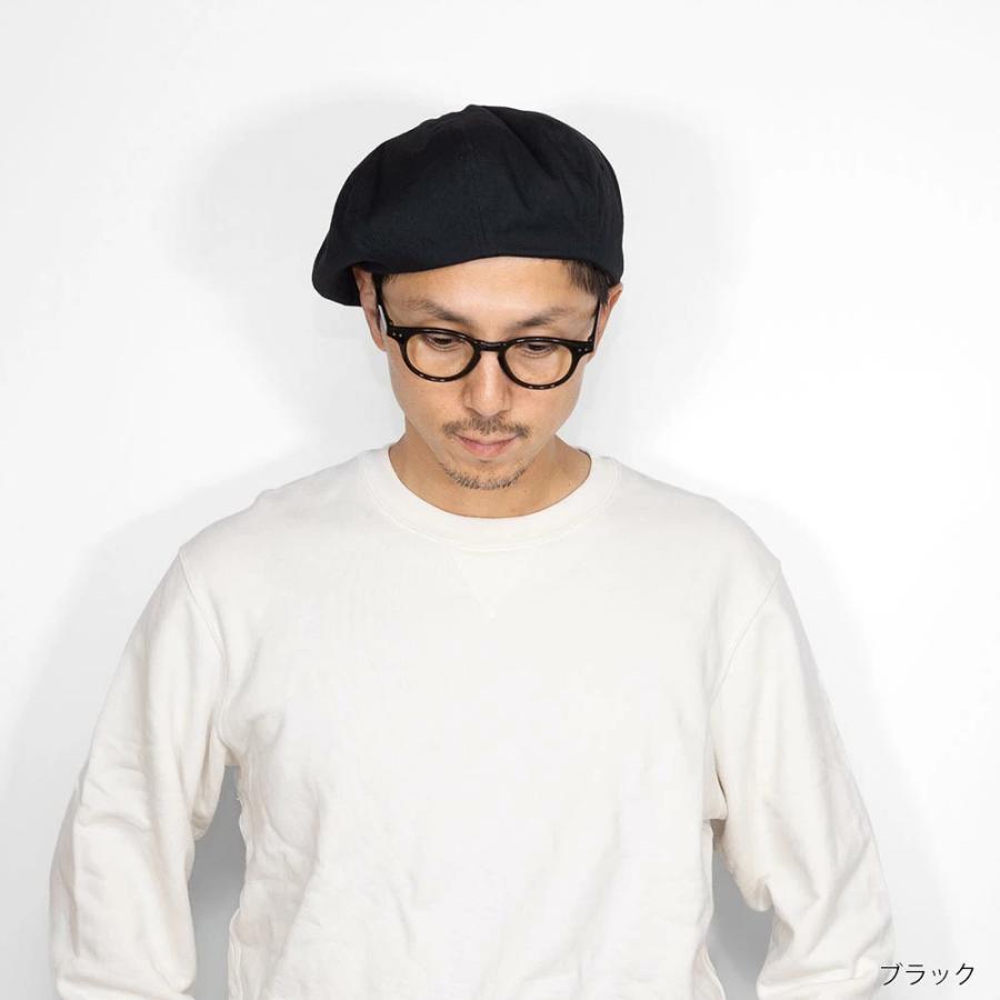 ベレー帽 10インチ ミディアムクラウン コットン ダック セルビッチ 洗える ベレー TheSkilledWorkers スキルドワーカーズ 綿 SW-1038 |  | 02