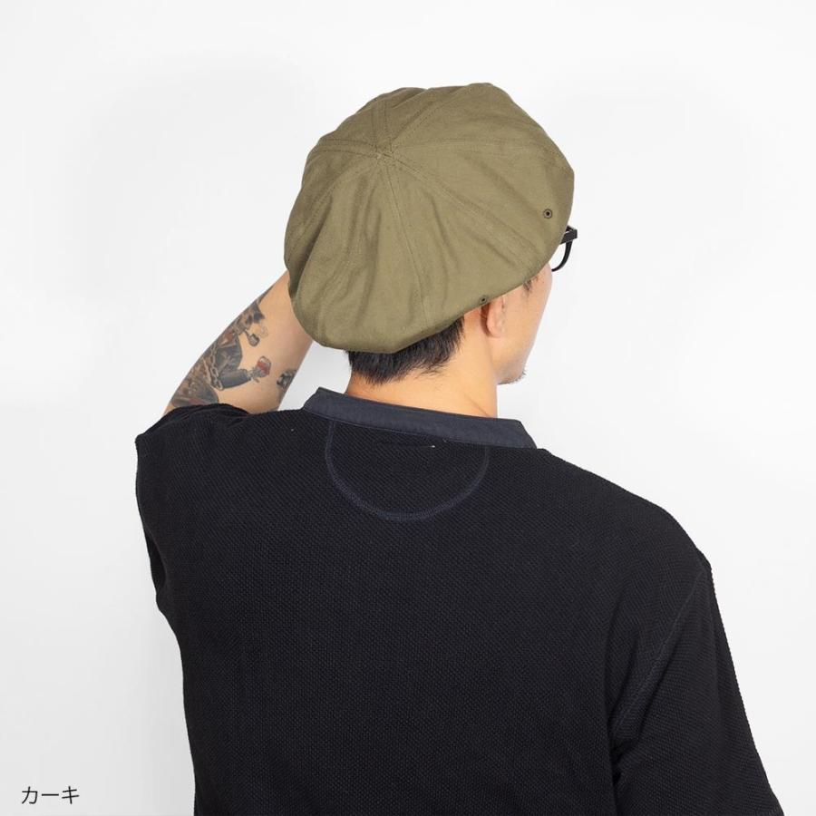 ベレー帽 10インチ ミディアムクラウン コットン ダック セルビッチ 洗える ベレー TheSkilledWorkers スキルドワーカーズ 綿 SW-1038 |  | 06