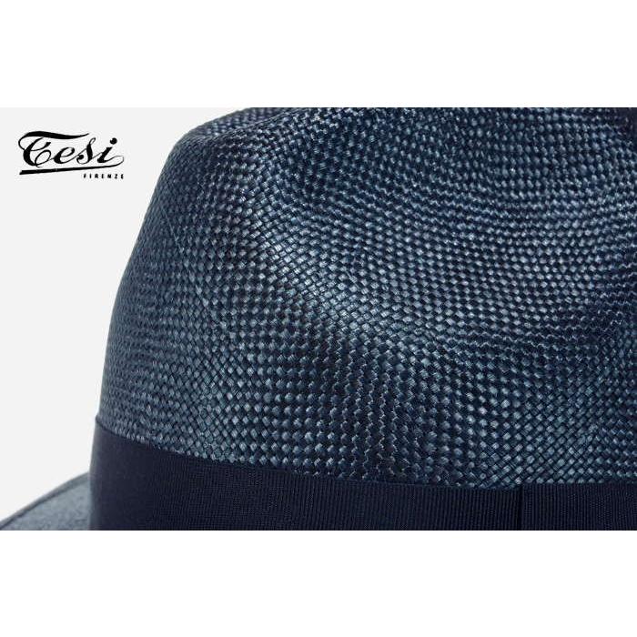 ストローハット メンズ ショートブリム イタリア Tesi テシ シゾール 中折れハット ネイビー 紺 帽子 春 夏 大きいサイズ 小さいサイズ T1602 Tesi006 T1602 Nav 帽子販売店repression 通販 Yahoo ショッピング
