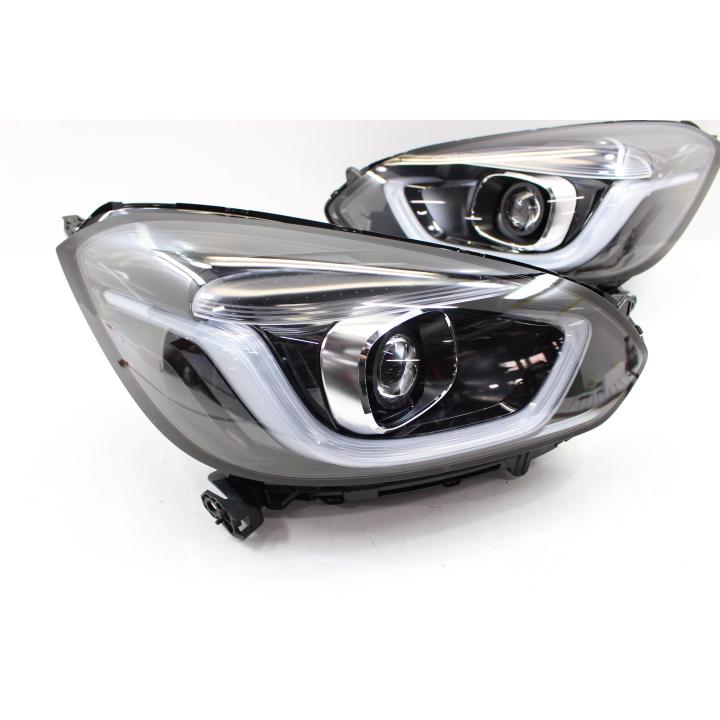 美品/キズ無 フィット GR1 ヘッドライト 左右 LED レベ付 スタンレー