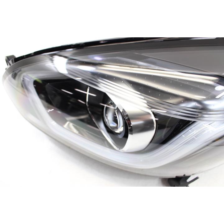 美品/キズ無 フィット GR1 ヘッドライト 左 左側 LED レベ付 