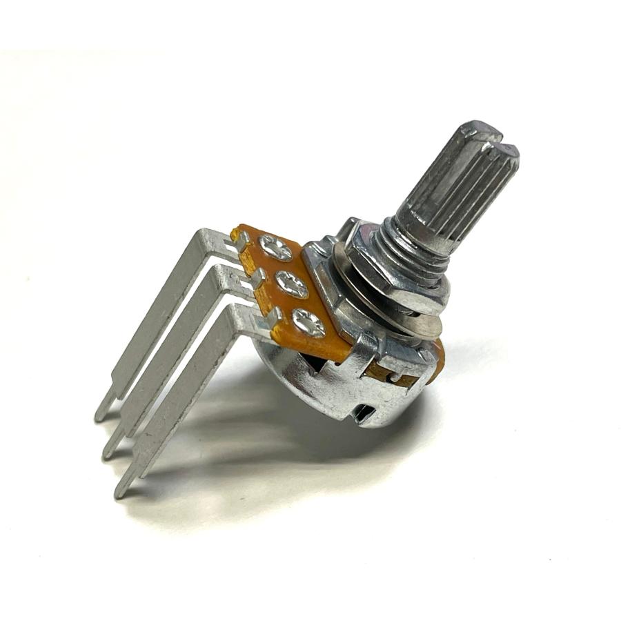 ALPHA B10k PC Mount ロングレッグ ポット 10kΩ Bカーブ スプリットシャフト PCBマウント :alphab10k ...