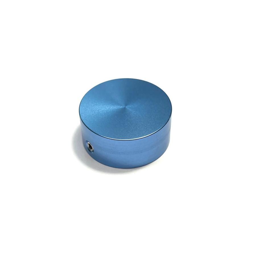 ALUMINIUM FOOT SWITCH HAT 23x10mm BLUE アルミニウムスイッチハット 10mmスイッチ用｜repairgarage