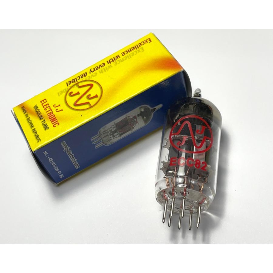 JJ ECC82 (12AU7) プリチューブ : Repair Garage Web Store - 通販