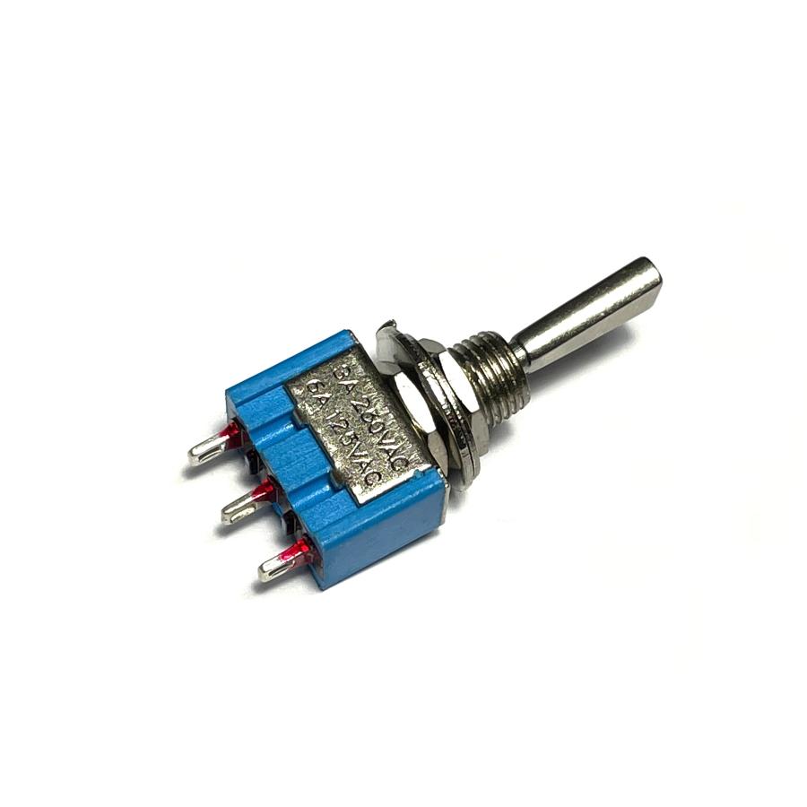 SPDTミニトグルスイッチ フラットレバー ON-OFF-ON : Repair