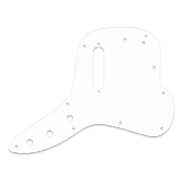 人気海外一番人気海外一番WD MUSIC ピックガード Fender MUSIC MASTER BASS 用 ホワイト ギター、ベース用パーツ、アクセサリー Sago 人間椅子 和嶋 慎治モデルピック 1.00mm ×30枚
