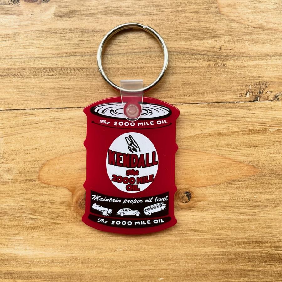 アメリカン キーホルダー Kendall OIL缶 アメリカンカンパニー アメリカン雑貨 バイク 車 HOTROD チョッパー ガレージ