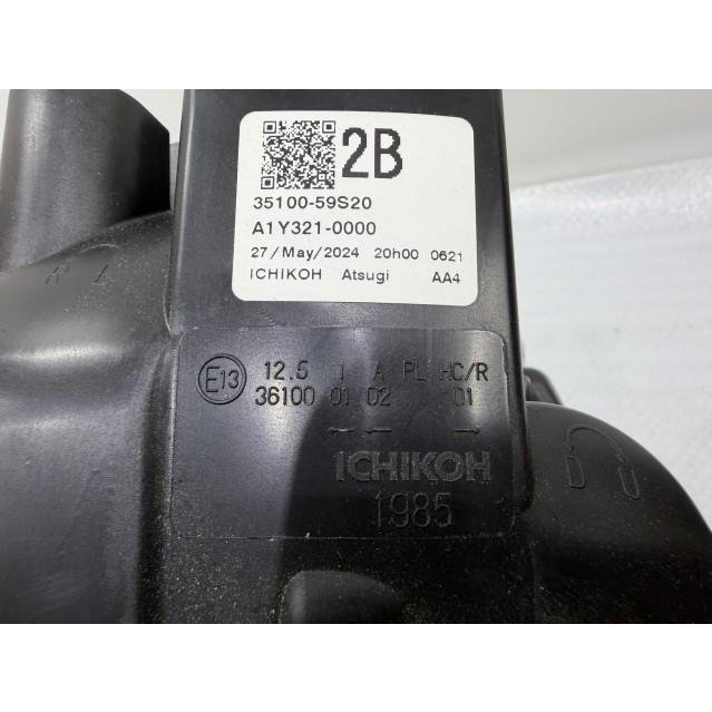 ハスラー 4AA-MR52S 右ヘッドランプASSY 1985 35120-59S20 X1-12 : Re