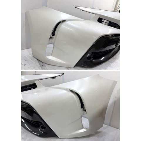 プリウスα 6AA-ZVW40W フロントバンパー 070 後期 白パール 52119