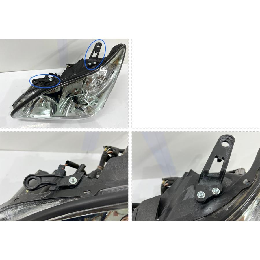 研磨/バラスト付】ハリアー ACU30 後期 純正HIDヘッドライト 左 AFS付