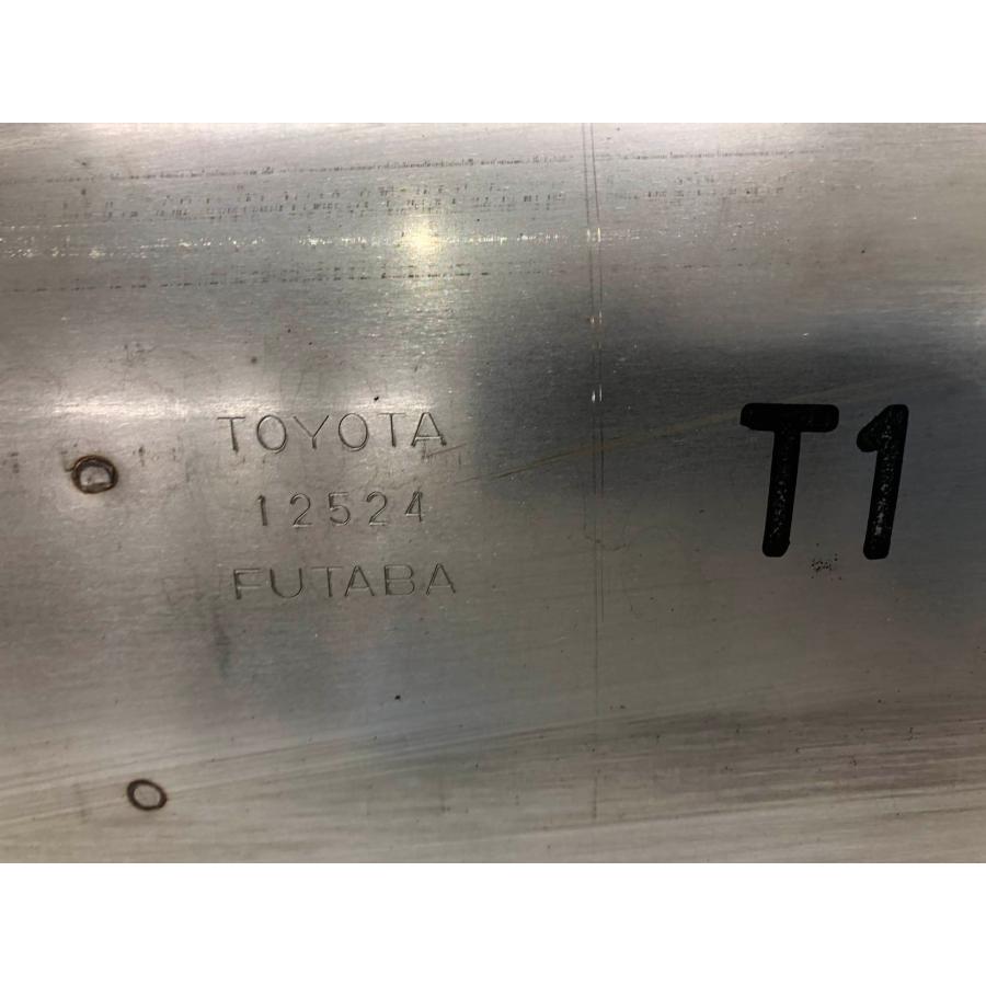 レクサス RX TALA10 純正 リア マフラー FUTABA 12524 刻印T1（G52-3m