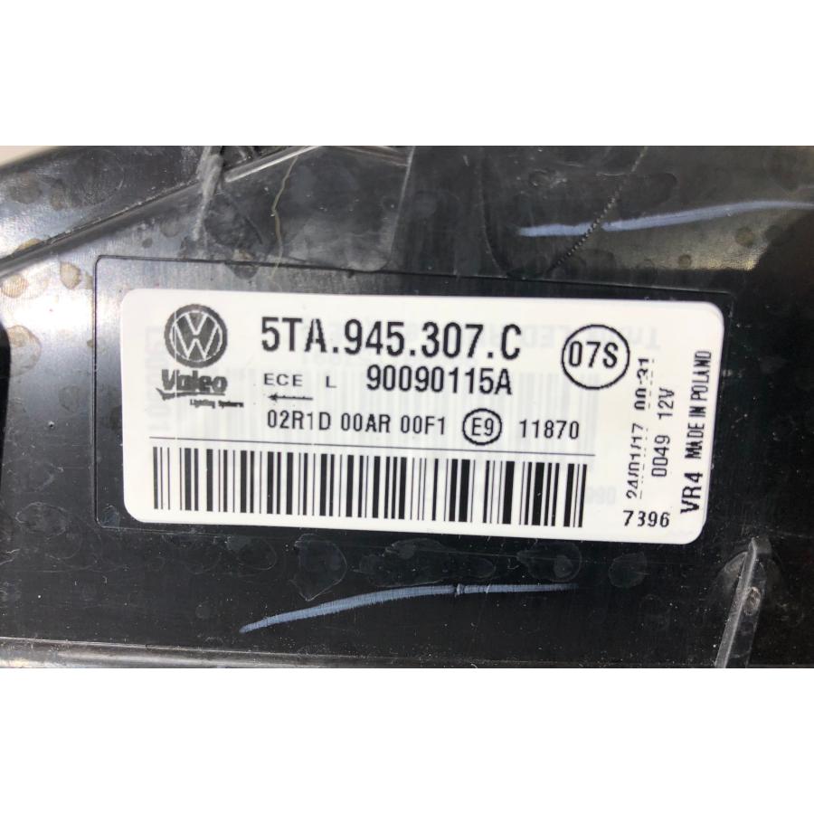 VW フォルクスワーゲン トゥーラン 1T系 純正 テールランプ 左 5TA