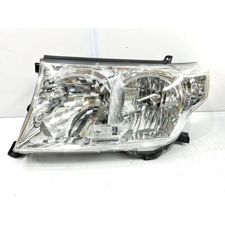 200系 ランドクルーザー ランクル 前期 ハロゲン ヘッドライト ヘッドランプ 左側 助手席側 LH KOITO 60-129 トヨタ純正 200系 ランドクルーザー 前期 純正ハロゲンヘッドライト 左 KOITO 60