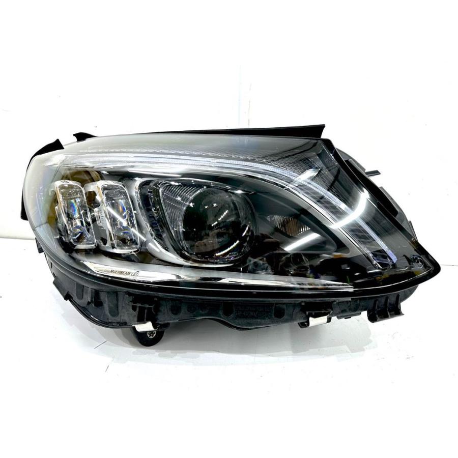 美品/破損無】ベンツ W205 Cクラス 後期 純正ヘッドライト 右 